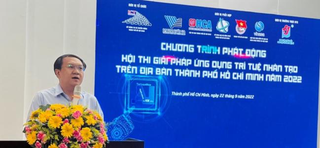 TP Hồ Chí Minh phát động Hội thi giải pháp ứng dụng Trí tuệ nhân tạo năm 2022