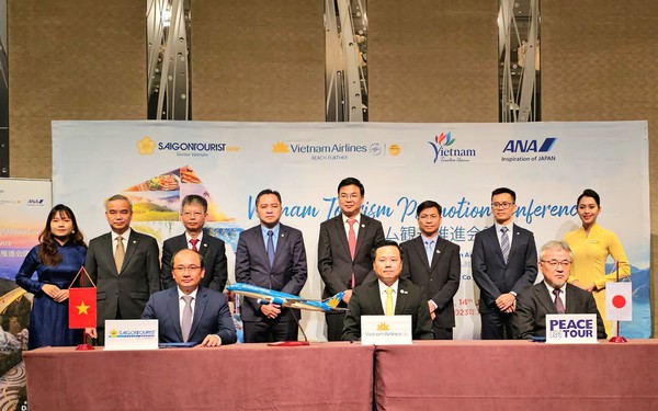 Saigontourist Group và Vietnam Airlines phối hợp quảng bá điểm đến Việt Nam tại Nhật Bản