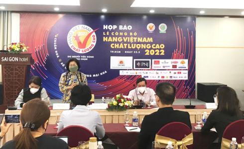 Hơn 520 doanh nghiệp đạt chứng nhận hàng Việt Nam chất lượng cao