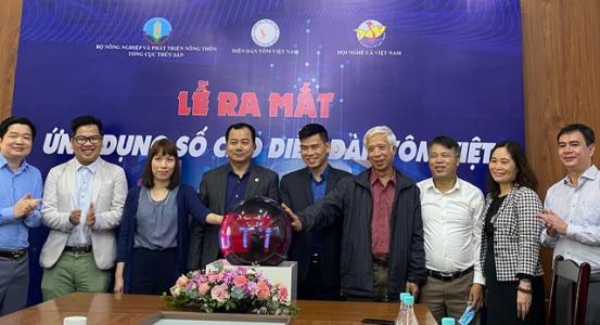 Ra mắt ứng dụng kết nối để phát triển ngành tôm