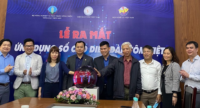 Ra mắt ứng dụng kết nối để phát triển ngành tôm - Ảnh 1.