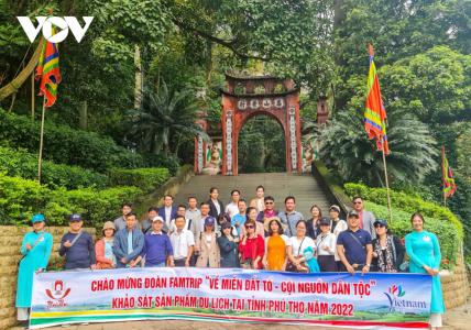 Tỉnh Phú Thọ mở cửa trở lại hoạt động du lịch năm 2022