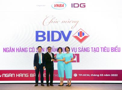 BIDV nhận đồng thời 4 giải thưởng Ngân hàng Việt Nam Tiêu biểu