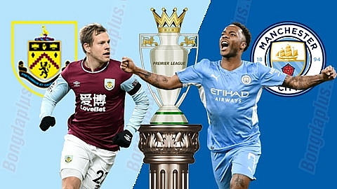 Link xem trực tiếp Burnley vs Man City, 21h ngày 2/4, vòng 31 NHA 2021/22