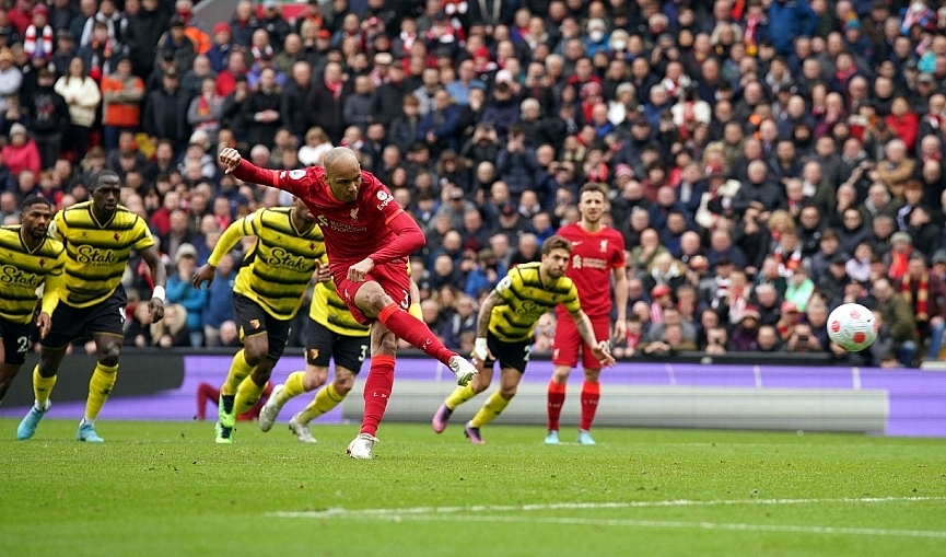 Video highlight bóng đá Liverpool vs Watford. Ảnh: Getty