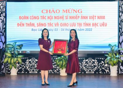 Hội Nghệ sĩ Nhiếp ảnh Việt Nam thăm, sáng tác và giao lưu tại tỉnh Bạc Liêu