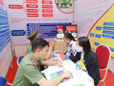 Hướng dẫn đăng ký nguyện vọng xét tuyển vào trường CAND trên Cổng dịch vụ tuyển sinh