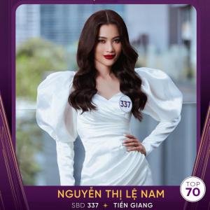 Nam Anh lọt top 70 Hoa hậu Hoàn vũ Việt Nam 2022