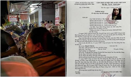 Đã bắt người phụ nữ chém tử vong chủ cửa hàng quần áo