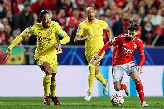 Link xem trực tiếp trận Liverpool vs Benfica, 2h00 ngày 14/4