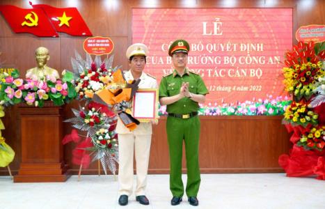Bộ Công an bổ nhiệm tân Cục trưởng; Giám đốc Công an tỉnh