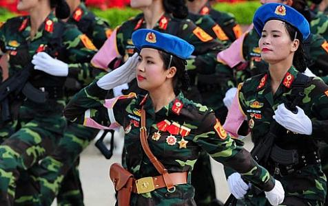 Thí sinh nữ chỉ được xét tuyển vào 3 trường Quân đội