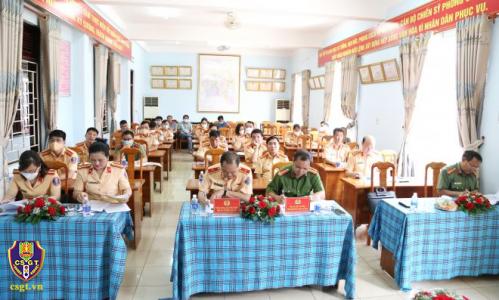 Chùm ảnh: Đại hội Đoàn TNCS Hồ Chí Minh Cục CSGT khóa VII, nhiệm kỳ 2022-2027