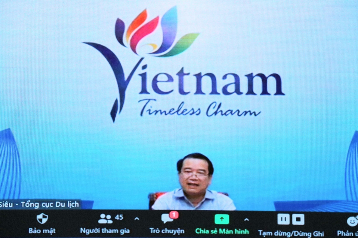 Ông Hà Văn Siêu, Phó Tổng cục trưởng Tổng cục Du lịch phát biểu chỉ đạo