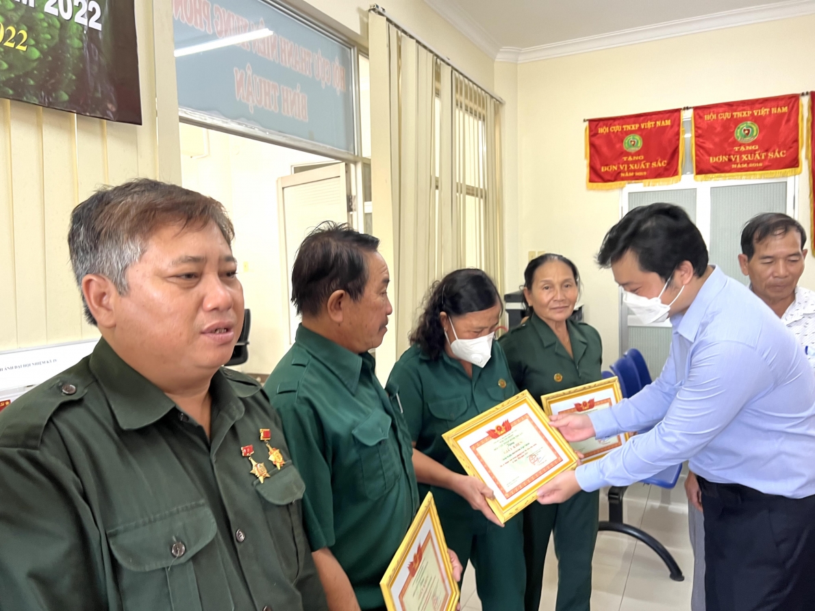 Hội Cựu TNXP Bình Thuận: Hơn 1,1 tỉ đồng thực hiện phong trào "vì nghĩa tình đồng đội"