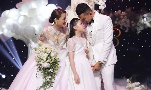 Phương Trinh Jolie công khai con gái 9 tuổi tại đám cưới