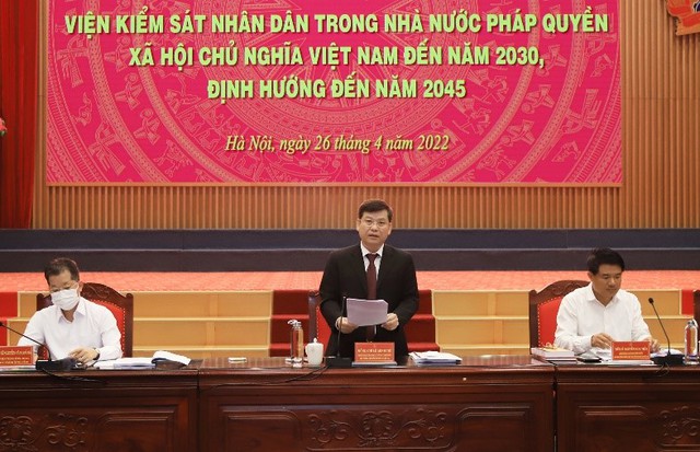  Cần xem xét Viện kiểm sát thuộc nhóm quyền kiểm soát quyền lực thứ tư - Ảnh 1.