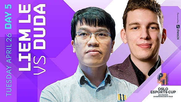 Lê Quang Liêm đã vượt qua Jan-Krzysztof Duda - Ảnh: Chess24