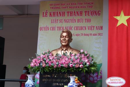 Lễ khánh thành và đặt tượng Luật sư Nguyễn Hữu Thọ