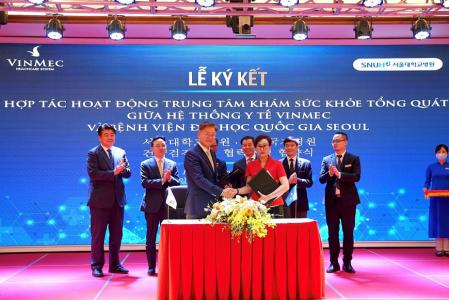 Vinmec và Bệnh viện Đại học Quốc gia Seoul hợp tác nâng cao chất lượng Y học dự phòng