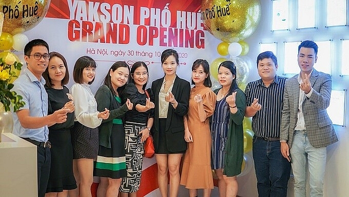 Yakson Beauty khai trương cơ sở thứ 11 tại Phố Huế, Hà Nội vào cuối năm 2020.