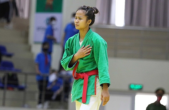 Vận động viên kurash Tô Thị Trang