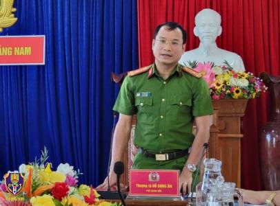 Công an tỉnh Quảng Nam tập huấn nghiệp vụ đăng ký xe và xử lý vi phạm hành chính về TTATGT