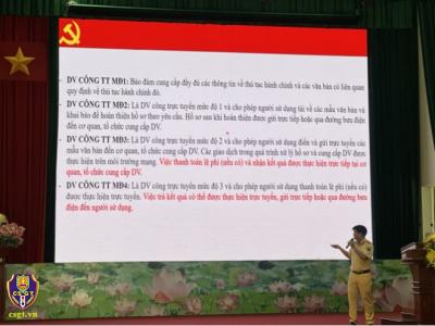 Cần Thơ: Tổ chức tập huấn nghiệp vụ công tác đăng ký xe cho Công an cấp huyện, cấp xã