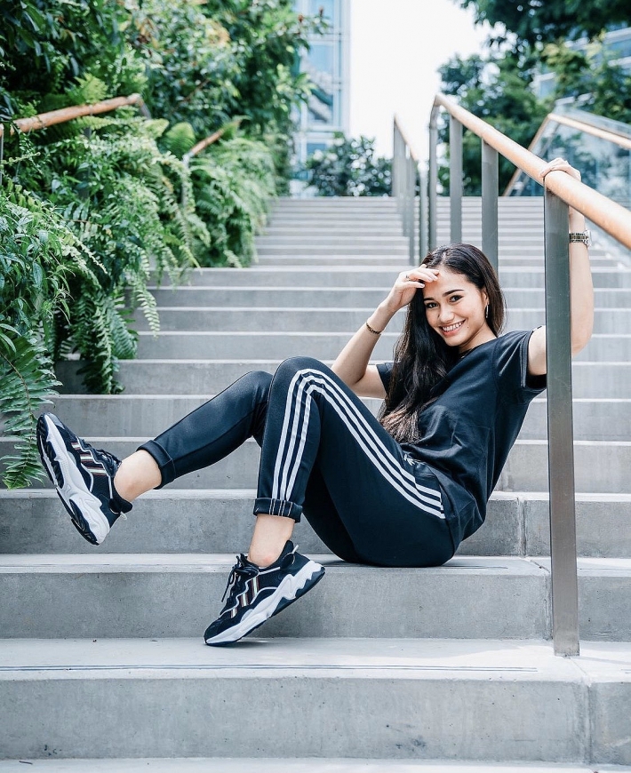 Sắc vóc ấn tượng của của nữ vận động viên pencak silat người Singapore
