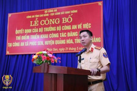 Ngày đầu thực hiện đăng ký xe tại Công an cấp xã