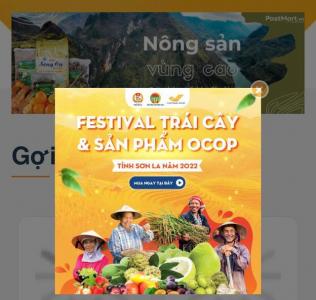 Khai trương Festival trái cây và các sản phẩm OCOP trên sàn Postmart.vn