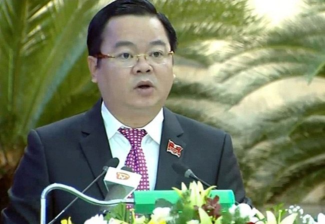 Ông Lê Minh Trung. Ảnh: VTV