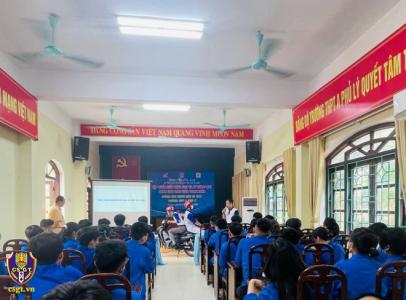 Tuyên truyền về TTATGT cho 300 học sinh trên địa bàn tỉnh Hà Nam