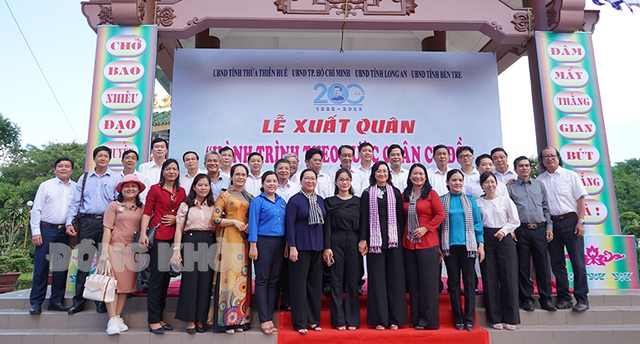 Bến Tre tổ chức lễ xuất quân