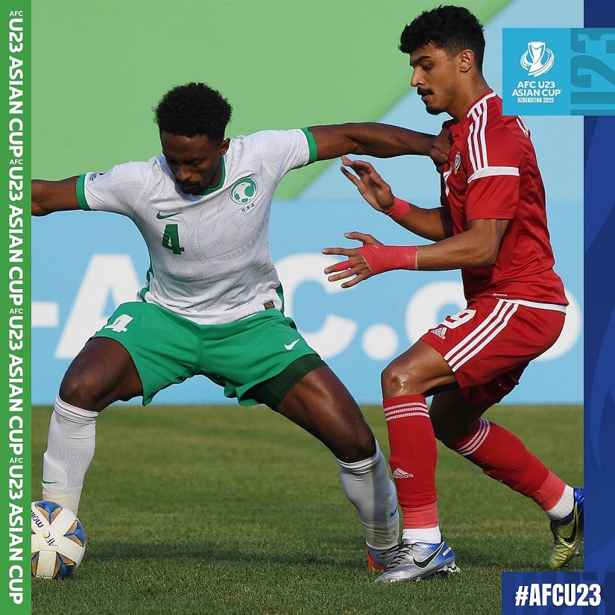 U23 Saudi Arabia là đối thủ của U23 Việt Nam ở tứ kết U23 châu Á
