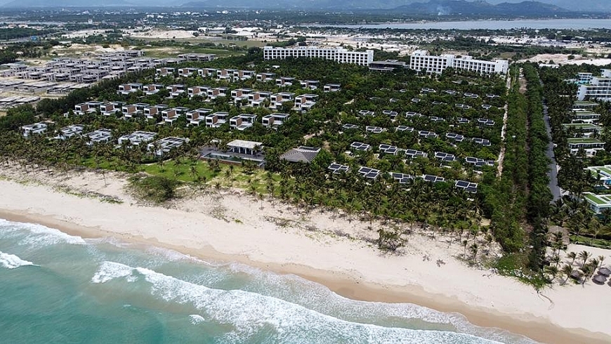 Dự án JW Mariott Cam Ranh Bay Resort & Spa. Ảnh: Kinh tế & Đô thị 