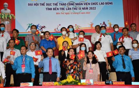 Bến Tre khai mạc Đại hội TDTT công nhân viên chức, lao động