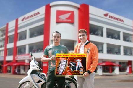 Nhiều xe máy từ chương trình khuyến mãi lớn của Wake-up 247 đã tìm thấy chủ nhân