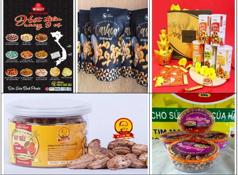 Hạt điều Bình Phước được đánh giá có chất lượng ngon nhất thế giới và được chế biến thành những sản phẩm phong phú, thơm ngon và độc đáo