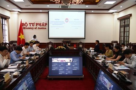 Triển khai hiệu quả các hoạt động hỗ trợ Học viện Tư pháp Lào