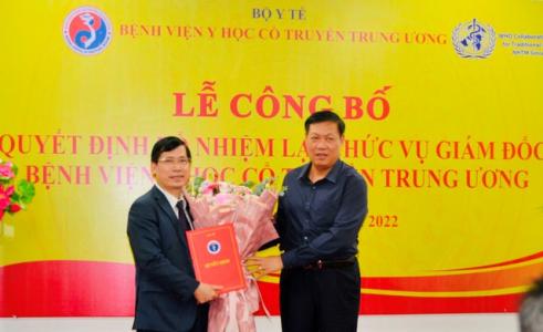 Công bố quyết định bổ nhiệm nhân sự Bộ Y tế