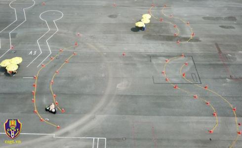 Khai mạc vòng chung kết Hội thi lái xe giỏi và an toàn trong lực lượng CSGT năm 2022