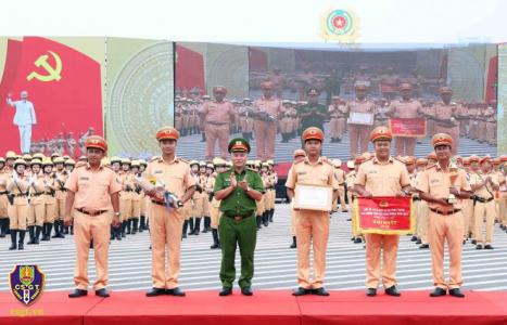 Phóng sự ảnh: Dấu ấn của lực lượng CSGT qua Hội thi