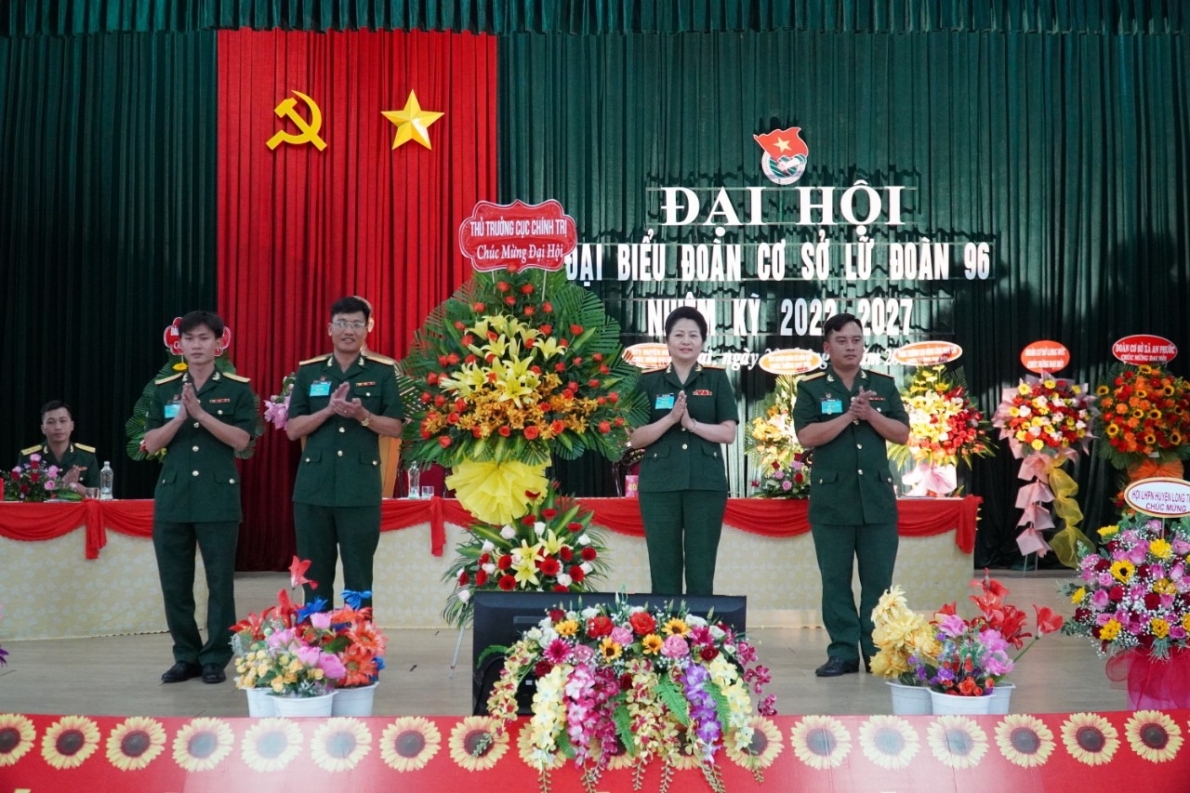 Đại hội đại biểu Đoàn cơ sở Lữ đoàn 96 hướng tới Đại hội đại biểu Đoàn TNCS Hồ Chí Minh Binh chủng Pháo binh nhiệm kỳ 2022-2027