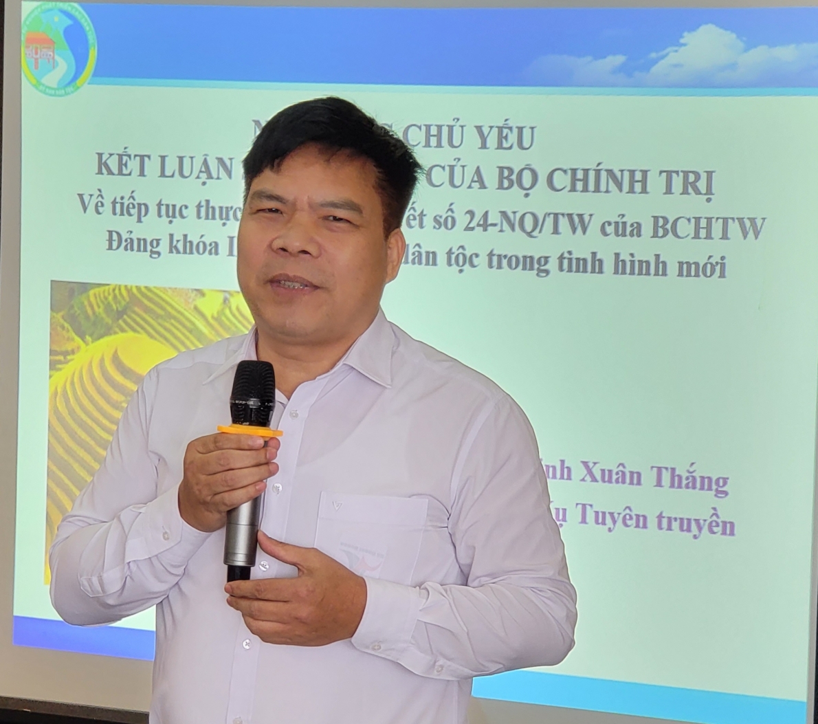 Tập huấn tuyên truyền chính sách pháp luật về dân tộc, tôn giáo
