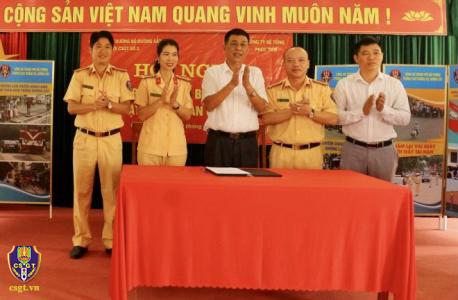 Vận động lái xe, doanh nghiệp chấp hành pháp luật khi tham gia giao thông