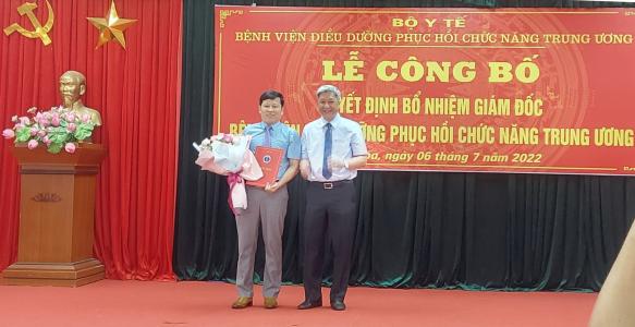 Bộ Y tế trao quyết định bổ nhiệm nhân sự mới