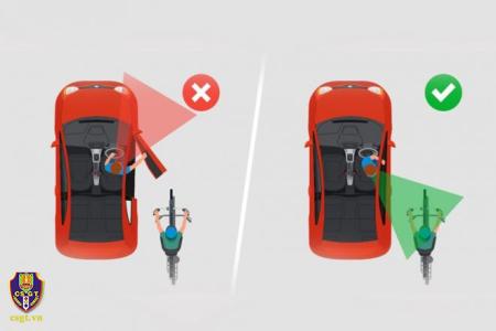 Những lưu ý khi mở cửa xe ô tô để phòng tránh va chạm và tai nạn giao thông