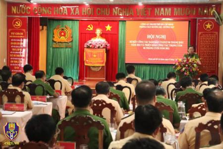 Phòng CSGT ĐB-ĐS Công an thành phố Hồ Chí Minh tổ chức sơ kết công tác 6 tháng đầu năm 2022