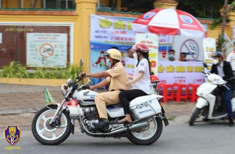 CSGT Cần Thơ bảo đảm giao thông an toàn, thông suốt tại kỳ thi THPT Quốc gia năm 2022